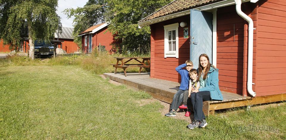 Ingebo hagar utanför Vimmerby, med logi, café och djur