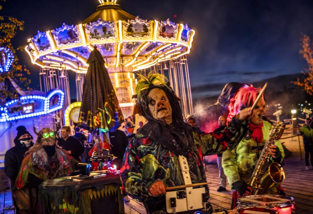 Eld- och lasershow, demoner och Gnuttätaren – allt om årets nyheter under Halloween på Gröna Lund